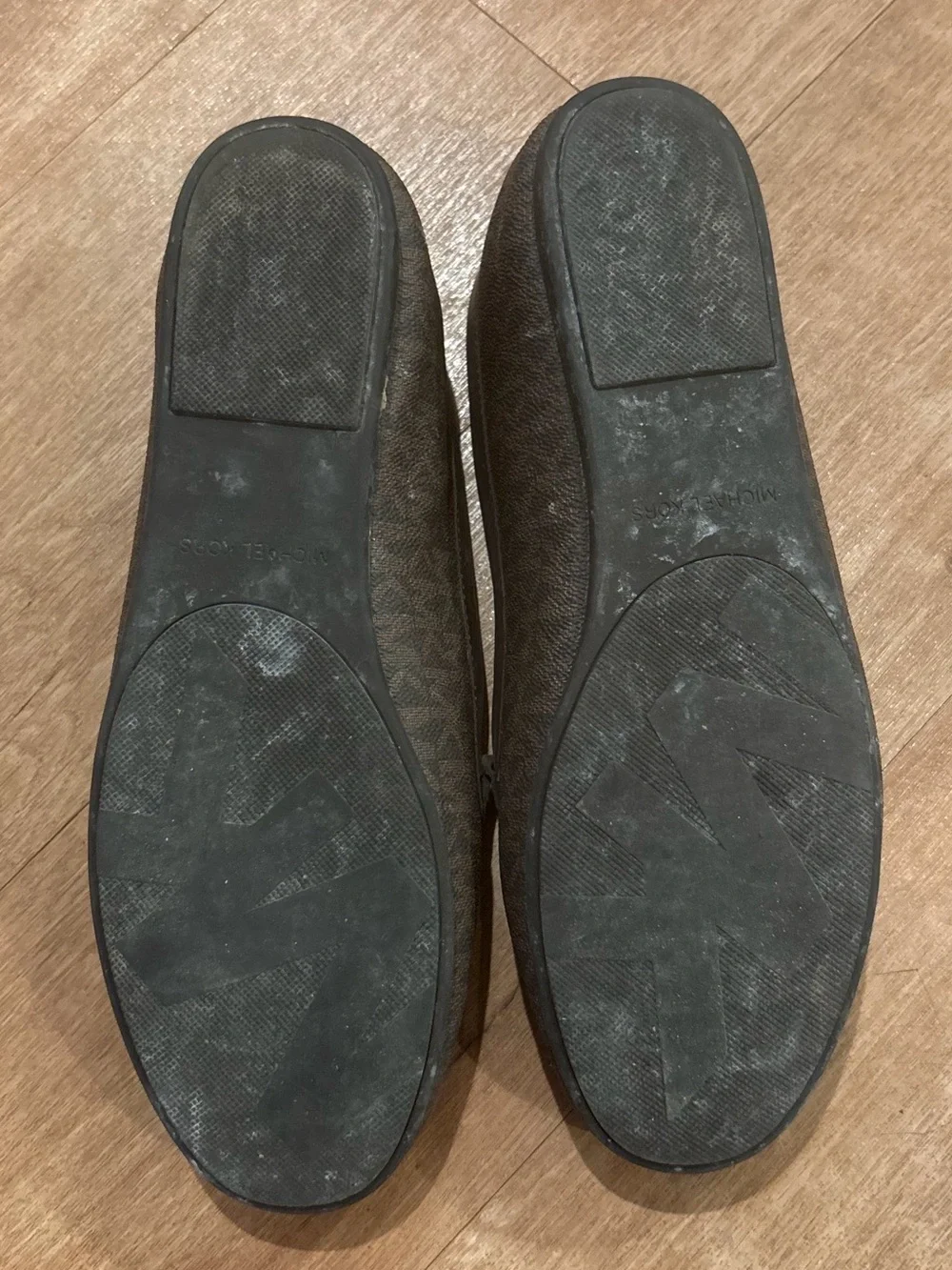 Michael Kors Men’s Brown Logo Moccasin Loafers